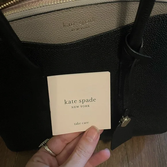 Kate Spade Margaux Medium Satchel Leather Shoulder Bag with matching wallet - Picture 8 of 13